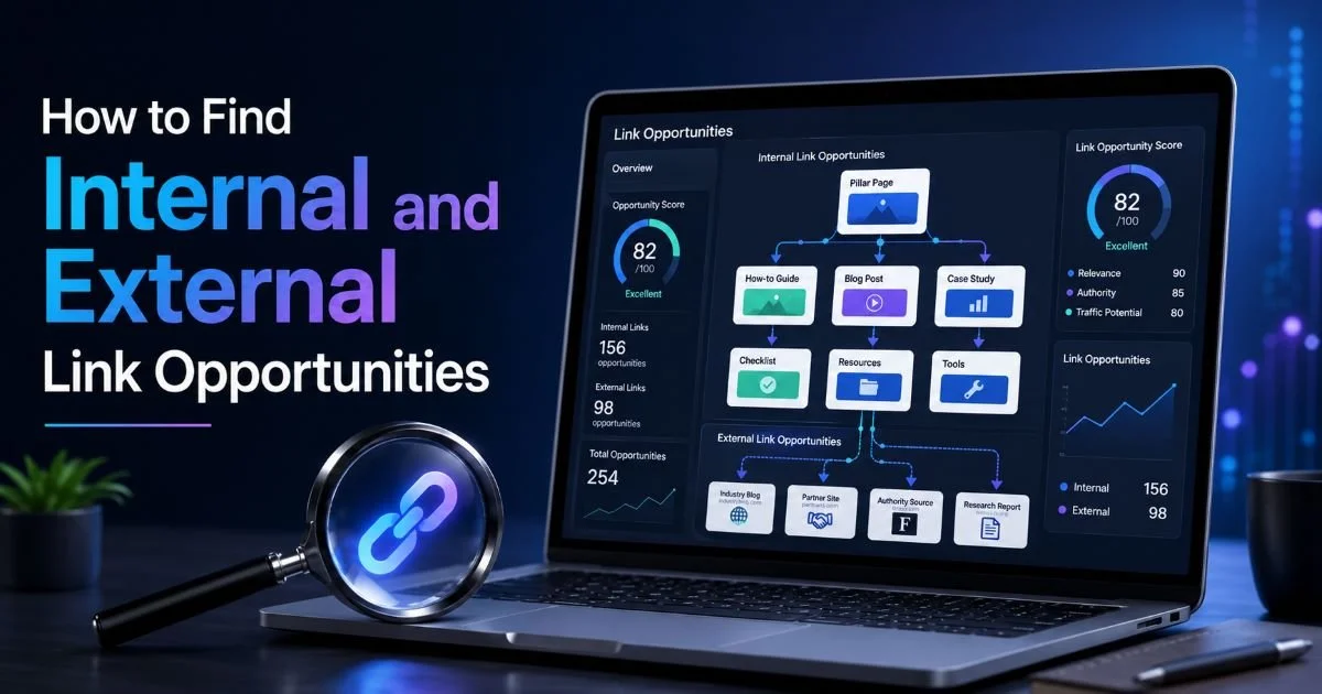 How to Find Internal and External Link Opportunities